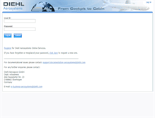 Tablet Screenshot of portal.diehl-aerospace.de
